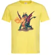 Мужская футболка Fire Dragon Лимонный фото
