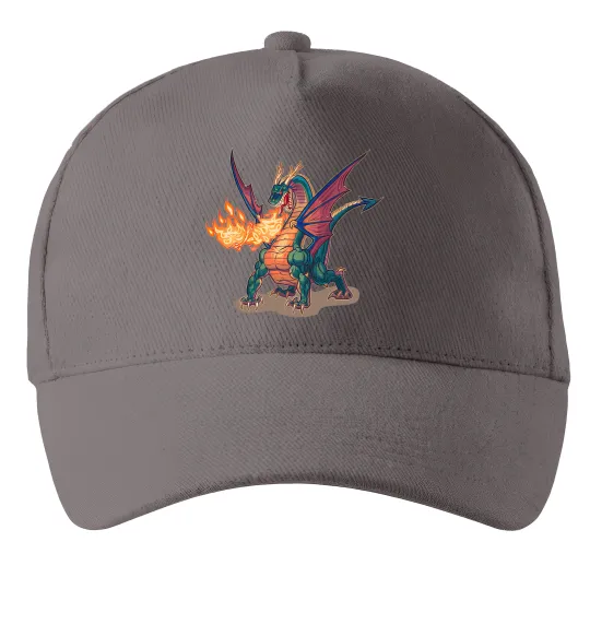 Кепка Fire Dragon Серый фото