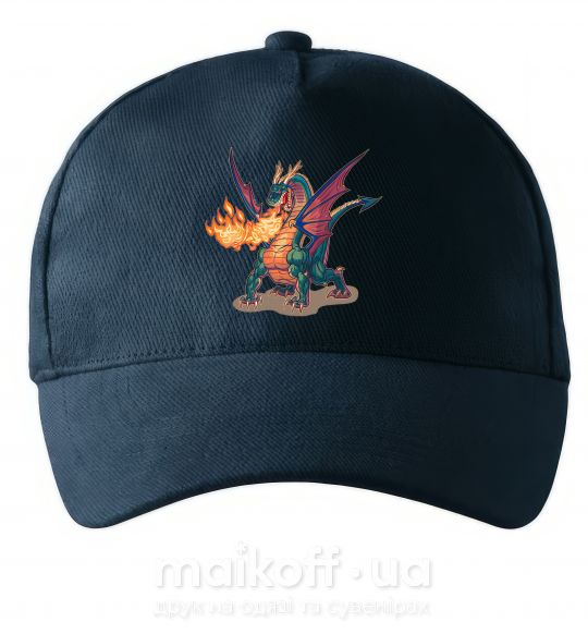 Кепка Fire Dragon Темно-синій фото