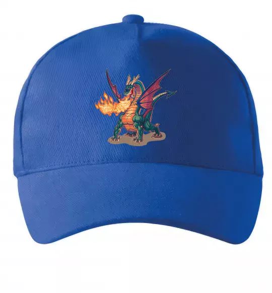 Кепка Fire Dragon Ярко-синий фото