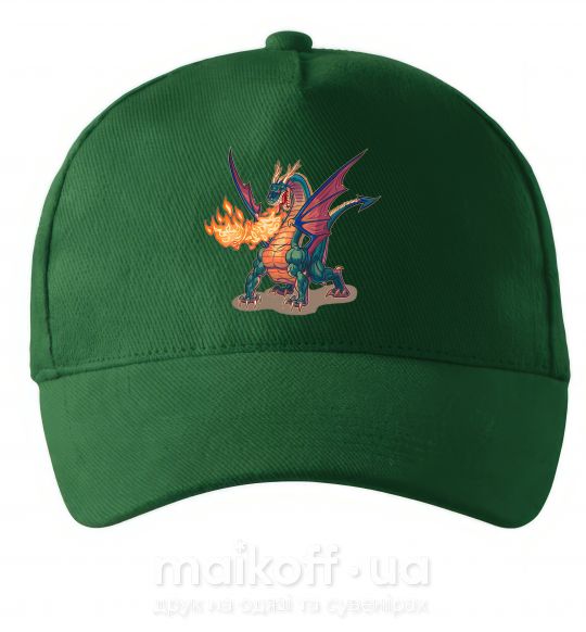 Кепка Fire Dragon Темно-зеленый фото