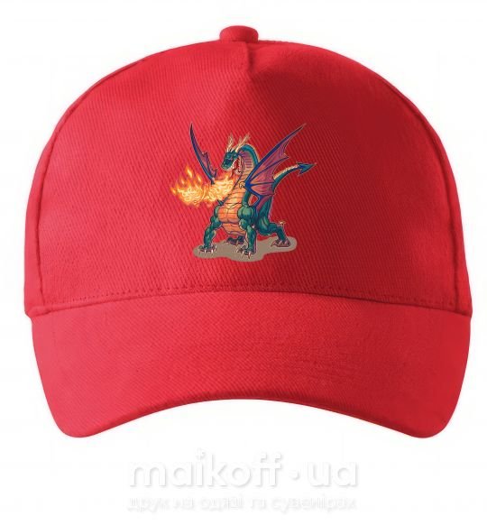 Кепка Fire Dragon Красный фото