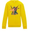 Детский Свитшот Fire Dragon Солнечно желтый Детский Свитшот Fire Dragon Солнечно желтый фото