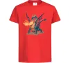 Детская футболка Fire Dragon Красный фото