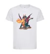 Детская футболка Fire Dragon Белый фото