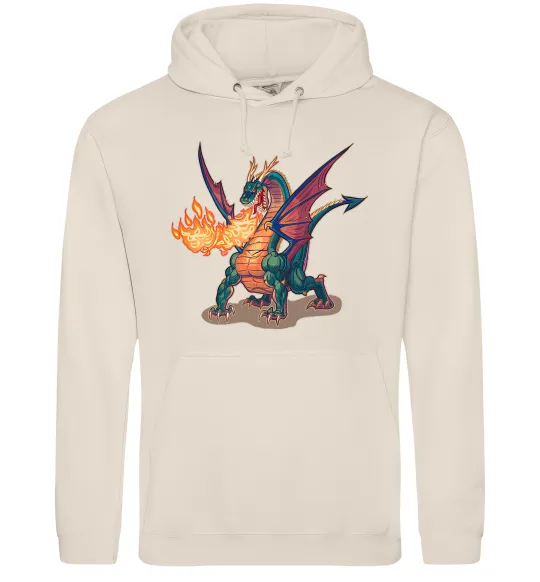 Мужская толстовка (худи) Fire Dragon Таш фото