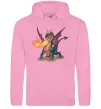 Жіноча толстовка (худі) Fire Dragon Рожевий фото