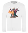 Свитшот Fire Dragon Белый фото