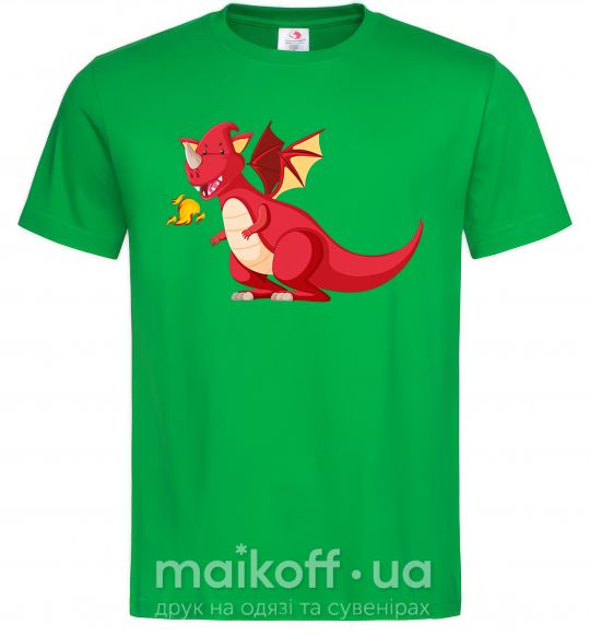 Мужская футболка Red Dragon Зеленый фото