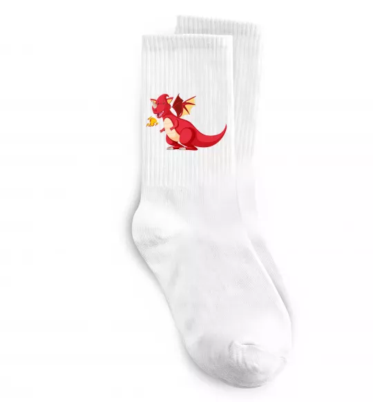 Шкарпетки Red Dragon Білий фото