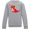 Детский Свитшот Red Dragon Серый меланж фото