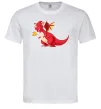 Чоловіча футболка Red Dragon Білий Чоловіча футболка Red Dragon Білий фото