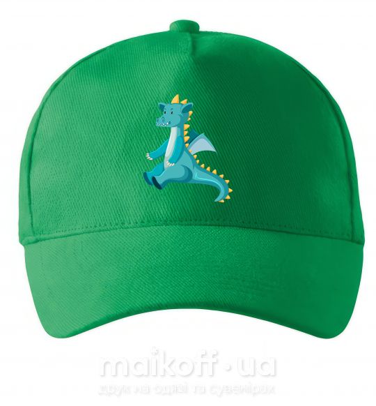 Кепка Бирюзовый Дракон Зеленый фото