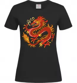 Женская футболка Dragon girl Белый фото