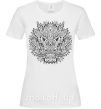 Женская футболка Black dragon Белый фото