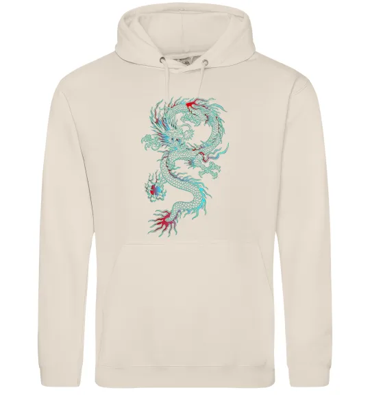 Мужская толстовка (худи) Gradient dragon Таш фото