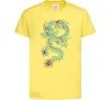 Дитяча футболка Gradient dragon Лимонний Дитяча футболка Gradient dragon Лимонний фото