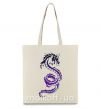 Еко-сумка Violet dragon Бежевий фото