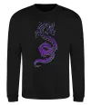 Свитшот Violet dragon Черный фото