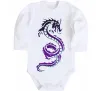 Детский боди Violet dragon Белый Детский боди Violet dragon Белый фото
