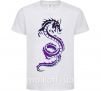 Детская футболка Violet dragon Белый фото