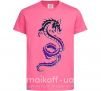 Детская футболка Violet dragon Ярко-розовый фото