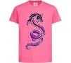 Детская футболка Violet dragon Ярко-розовый фото