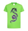 Дитяча футболка Violet dragon Лаймовий фото
