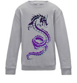 Детский Свитшот Violet dragon Детский Свитшот Violet dragon