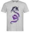 Мужская футболка Violet dragon Серый фото