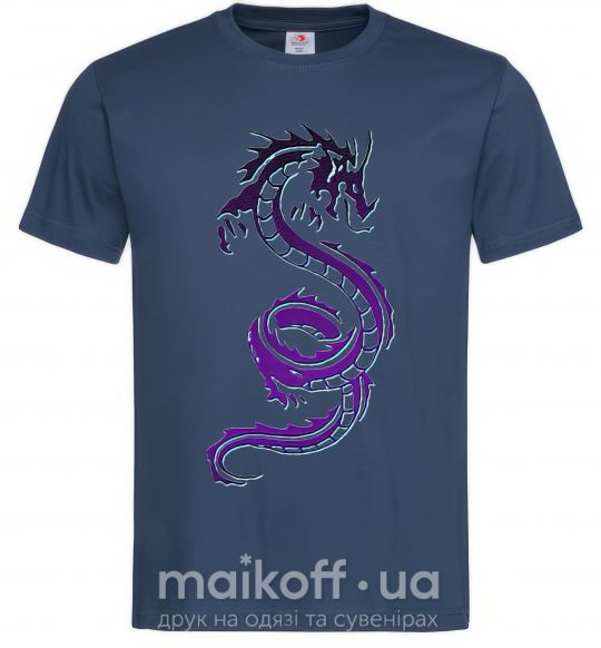 Мужская футболка Violet dragon Темно-синий фото