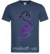 Чоловіча футболка Violet dragon Темно-синій фото