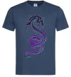 Мужская футболка Violet dragon Темно-синий фото