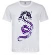 Мужская футболка Violet dragon Белый фото