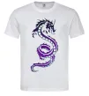 Мужская футболка Violet dragon Белый фото