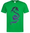 Мужская футболка Violet dragon Зеленый фото