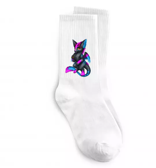 Носки Dragon girl Белый фото