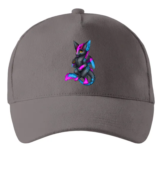 Кепка Dragon girl Серый фото