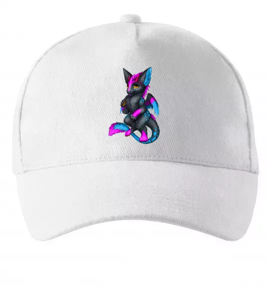 Кепка Dragon girl Білий фото