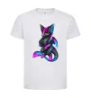 Дитяча футболка Dragon girl Білий фото