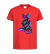 Дитяча футболка Dragon girl Червоний фото
