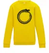 Детский Свитшот Round dragon Солнечно желтый фото