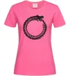 Жіноча футболка Round dragon Яскраво-рожевий фото