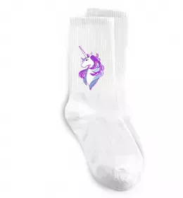 Носки Violet unicorn Белый фото
