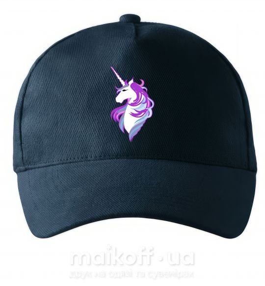 Кепка Violet unicorn Темно-синий фото