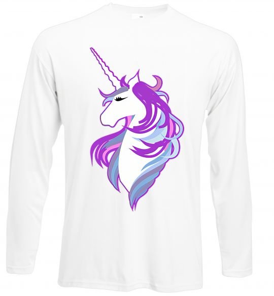 Реглан Violet unicorn Білий фото