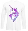 Реглан Violet unicorn Білий фото