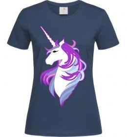 Жіноча футболка Violet unicorn