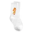 Носки Yellow-red dragon Белый фото