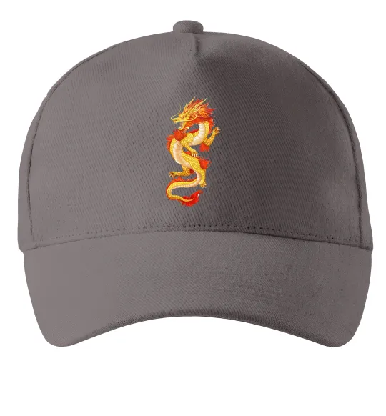 Кепка Yellow-red dragon Серый фото